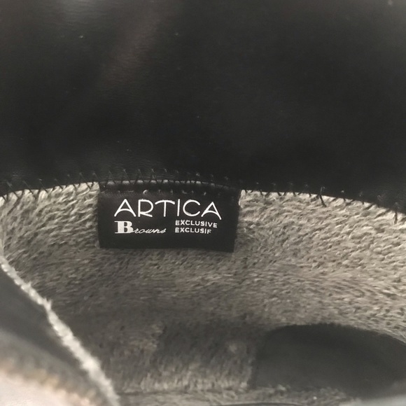 Browns  Artica leather black boots size 7 - Picture 5 of 7